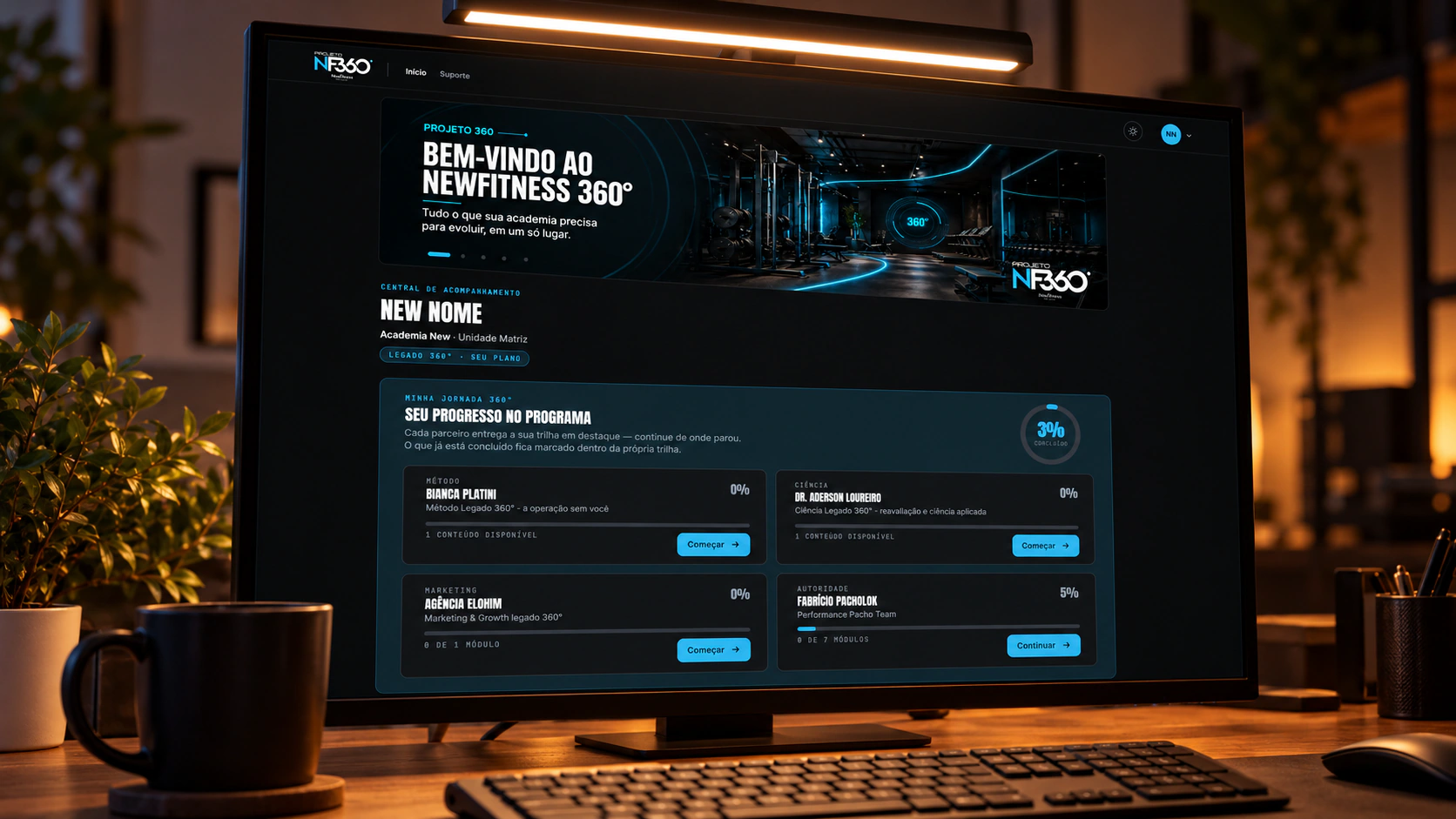 Projeto 360 — aplicação e direção visual